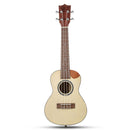 23 Inch Spruce Top Walnut Cutaway Concert Ukulele with Ukulele Kit