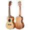 23 Inch Spruce Top Walnut Cutaway Concert Ukulele with Ukulele Kit