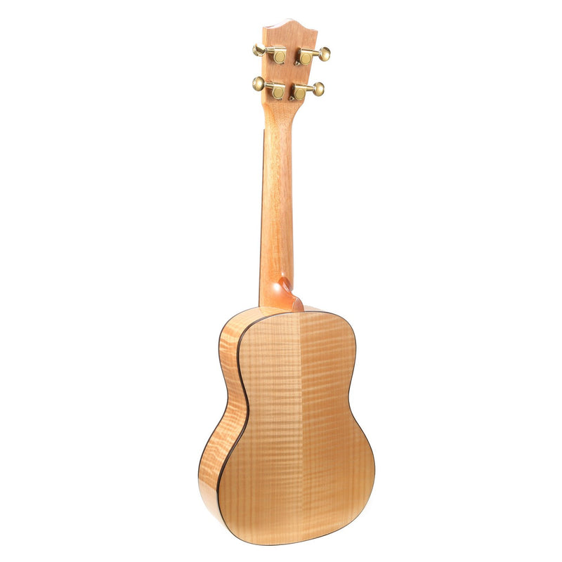 23 Inch Tiger Veins Maple Hawaii Concert Ukulele